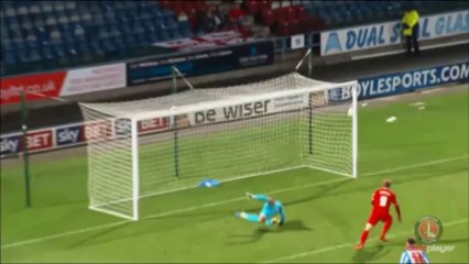 New signing Cameron Stewart goal v #htafc #LUFC