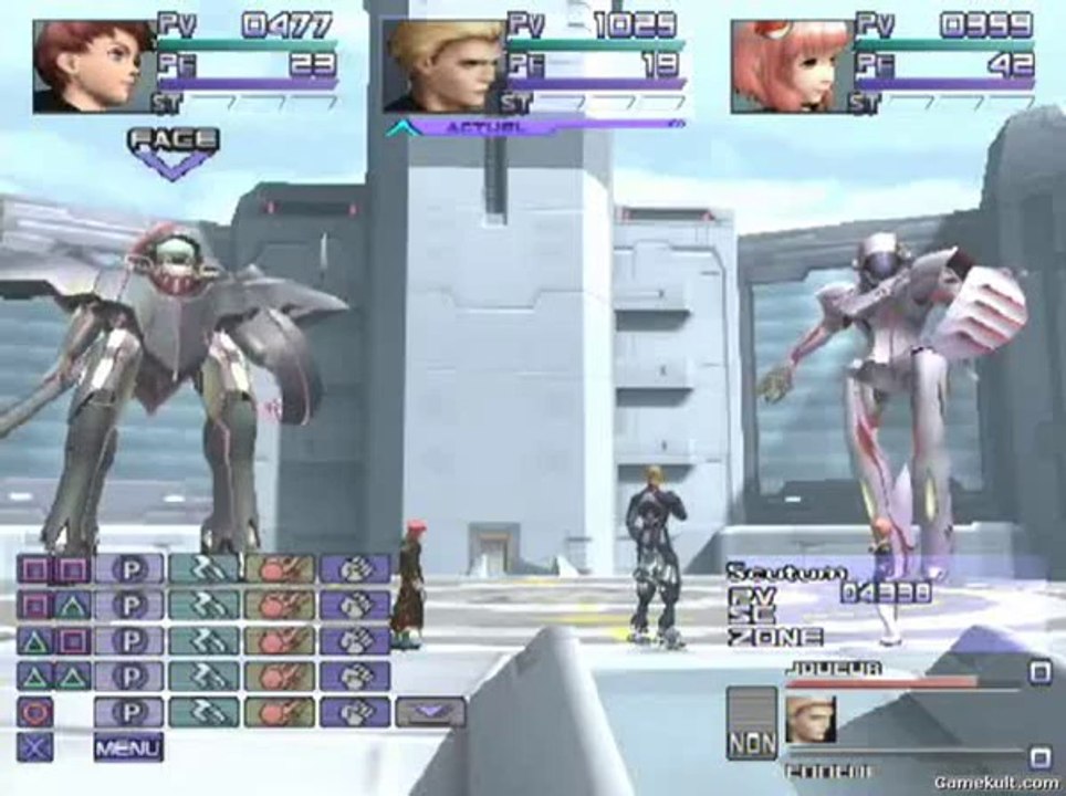 Xenosaga Episode II : Jenseits von Gut und Böse - Un boss chevaleresque