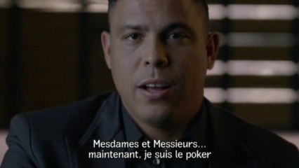 Ronaldo, égérie de la nouvelle publicité PokerStars