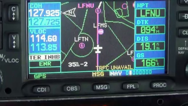 Vol en Cessna 182 : Cahors - Avignon