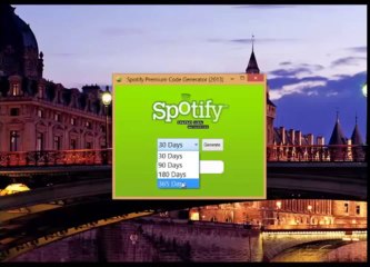 SPOTIFY PREMIUM CODE GENERATOR  January 2014