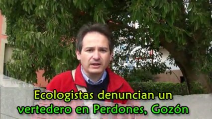 Denuncian un vertedero gigante en Perdones, Gozón