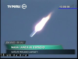VIDEO: Así fue en lanzamiento del satélite peruano UAP SAT-1
