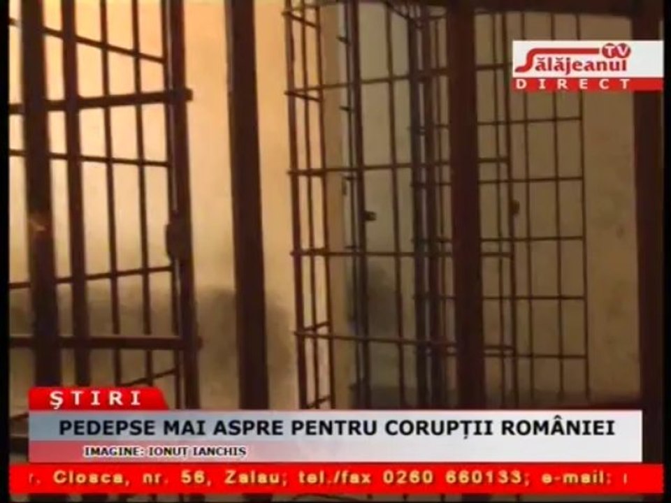 PEDESPE MAI ASPRE PENTRU CORUPTII ROMANIEI