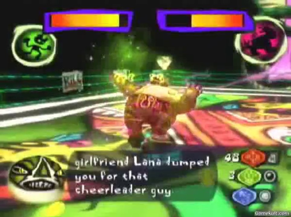 Psychonauts - Combat de catch