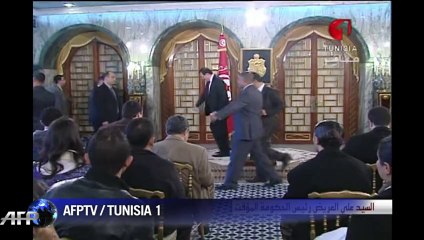 Tunisia's Islamist PM Larayadh announces his resignation