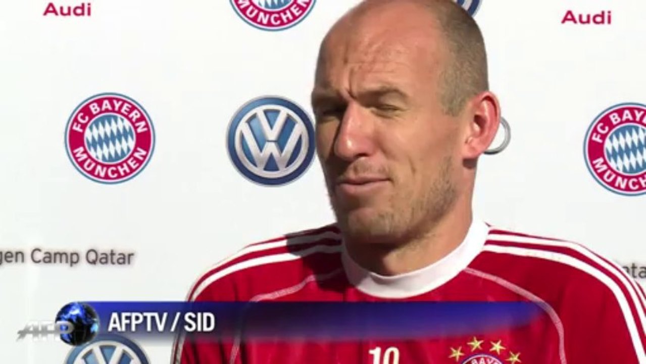 Robben comments on german player's coming out