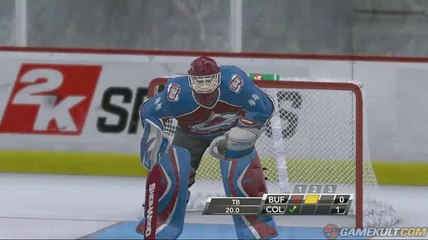 NHL 2K9 - Victoire aux tirs au but