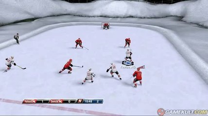 NHL 2K9 - Match sur le lac