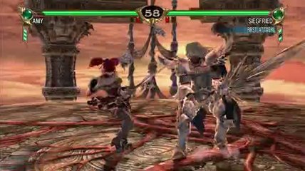 SoulCalibur IV - Amy vs Siegfried