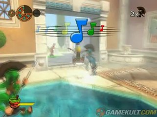 Astérix aux Jeux Olympiques - Obélix donne le La