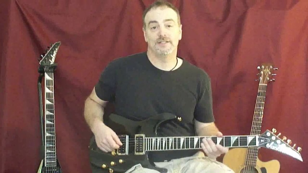 Lead Guitar Lesson - Practice Routine Exercises to Develop Great Guitar Technique Part 2