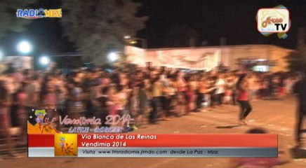 Via Blanca de Reinas en La Paz 2014 por FM Radiomix
