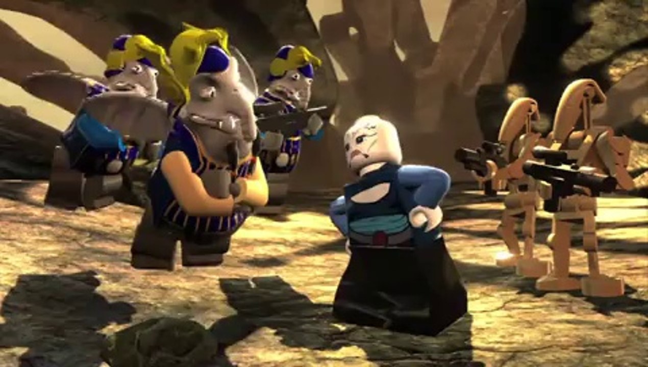 LEGO Star Wars III - Yoda backstroke