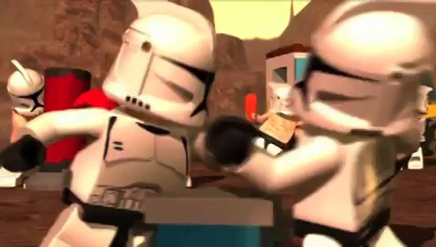 LEGO Star Wars III - Troopers Working Out