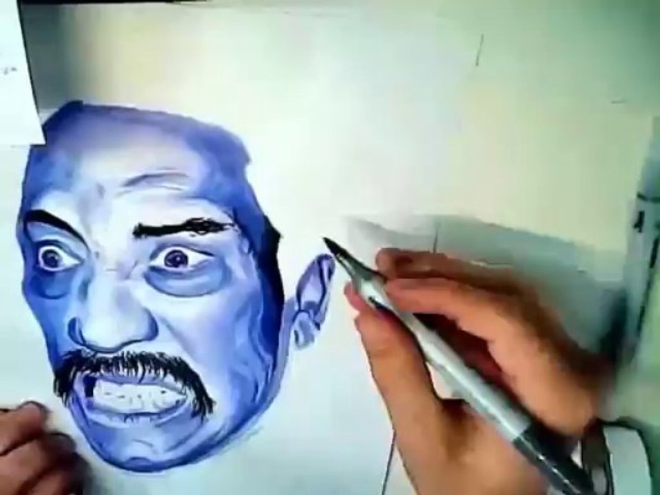 Danny Trejo Speed Painting
