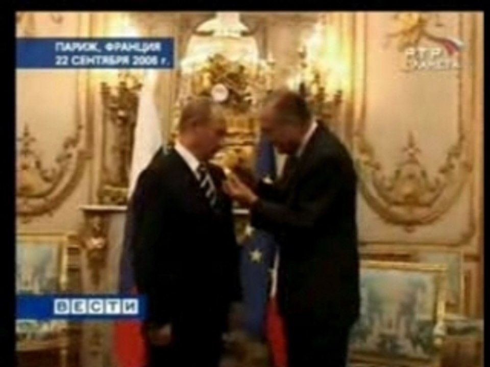légion d'honneur poutine