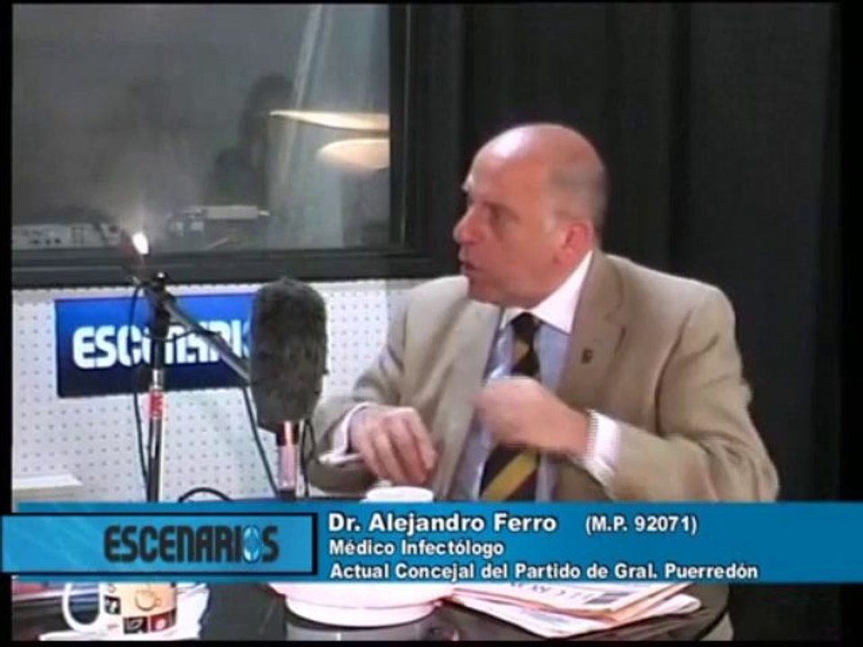 Programa Nro1 "Escenarios" Nota - Dr. Alejandro Ferro