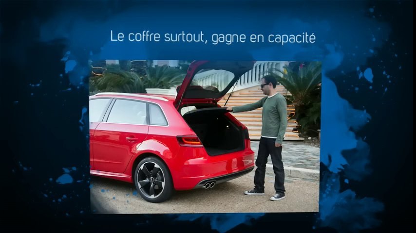 Zoom sur l'Audi A3 Sportback : l'habitacle