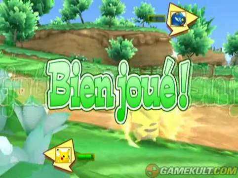 PokéPark Wii : Pikachu's Adventure - Cradopaud se fait rosser