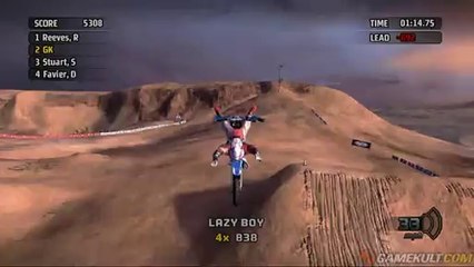 MX vs. ATV : Extrême Limite - Une chute sans les mains