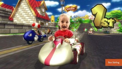 Awesome Dad Photoshops 1-Year-Old Son Into Video Games