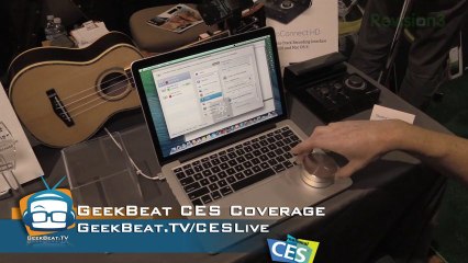 CES 2014: Griffin Powermate Bluetooth - GeekBeat.TV