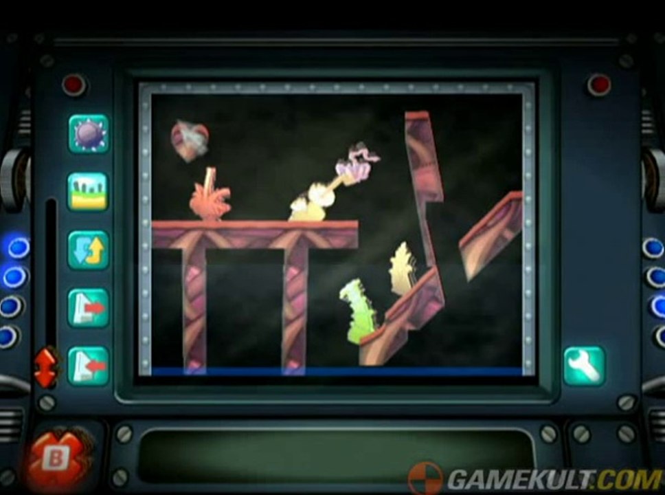 Worms : L'Odyssée Spatiale - L'éditeur qui rame