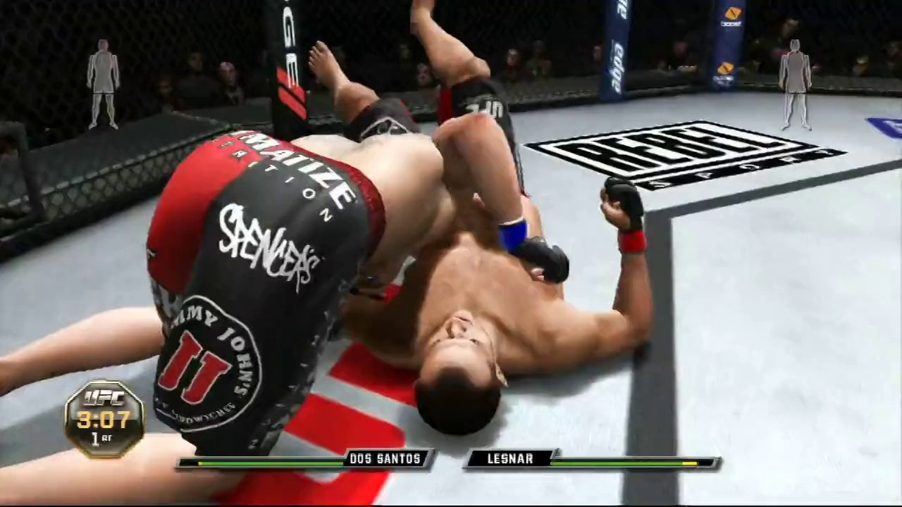 UFC Undisputed 3 - Dos Santos vs Lesnar