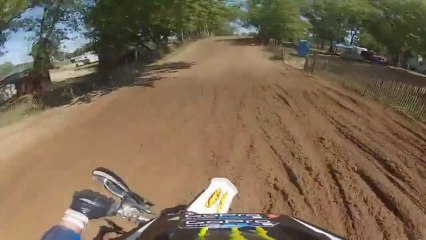 Dirt Bike Fail - Rider Flys Off His Motorcycle!