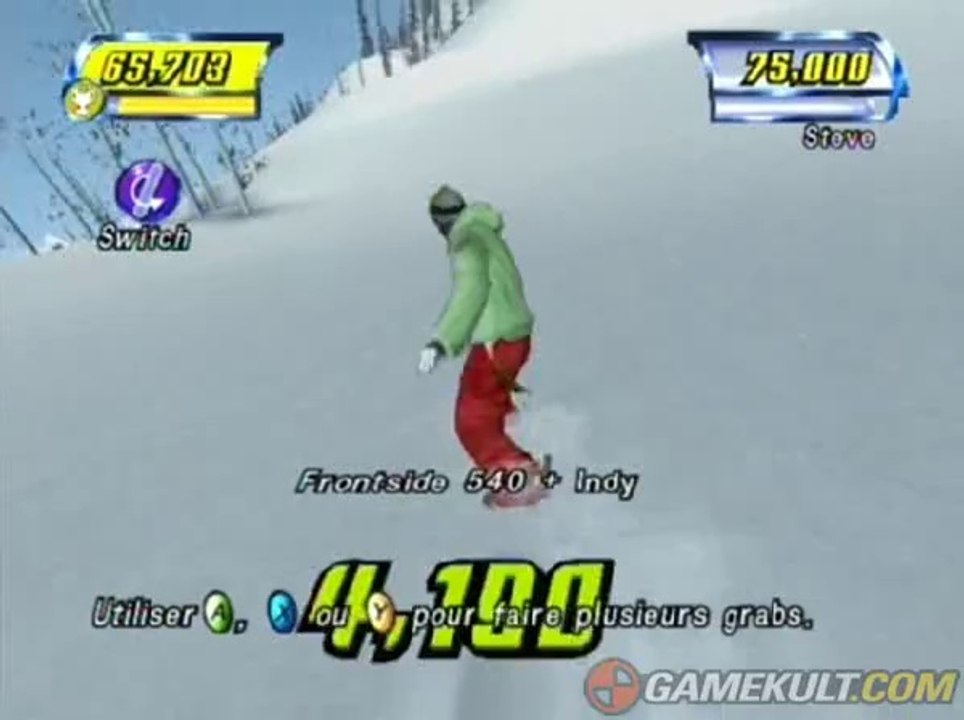 Amped : Freestyle Snowboarding - Trip en haute altitude