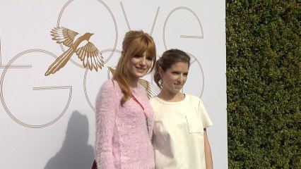 Bella Thorne Meets Anna Kendrick LOVEGOLD "A Celebration of Gold and Glamour"