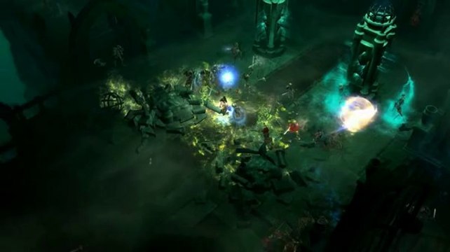 Diablo III - Blizzcon 08 Wizard Gameplay #1