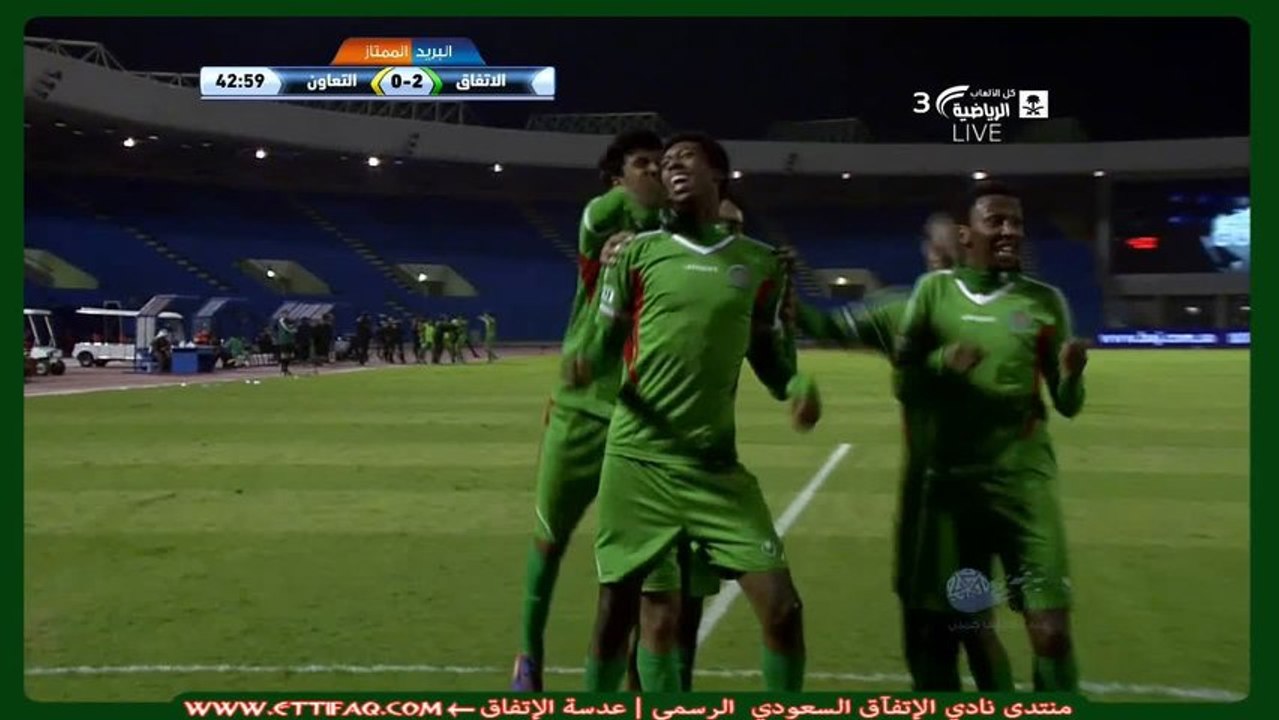 هدف الاتفاق الثاني على التعاون اياب الدوري السعودي