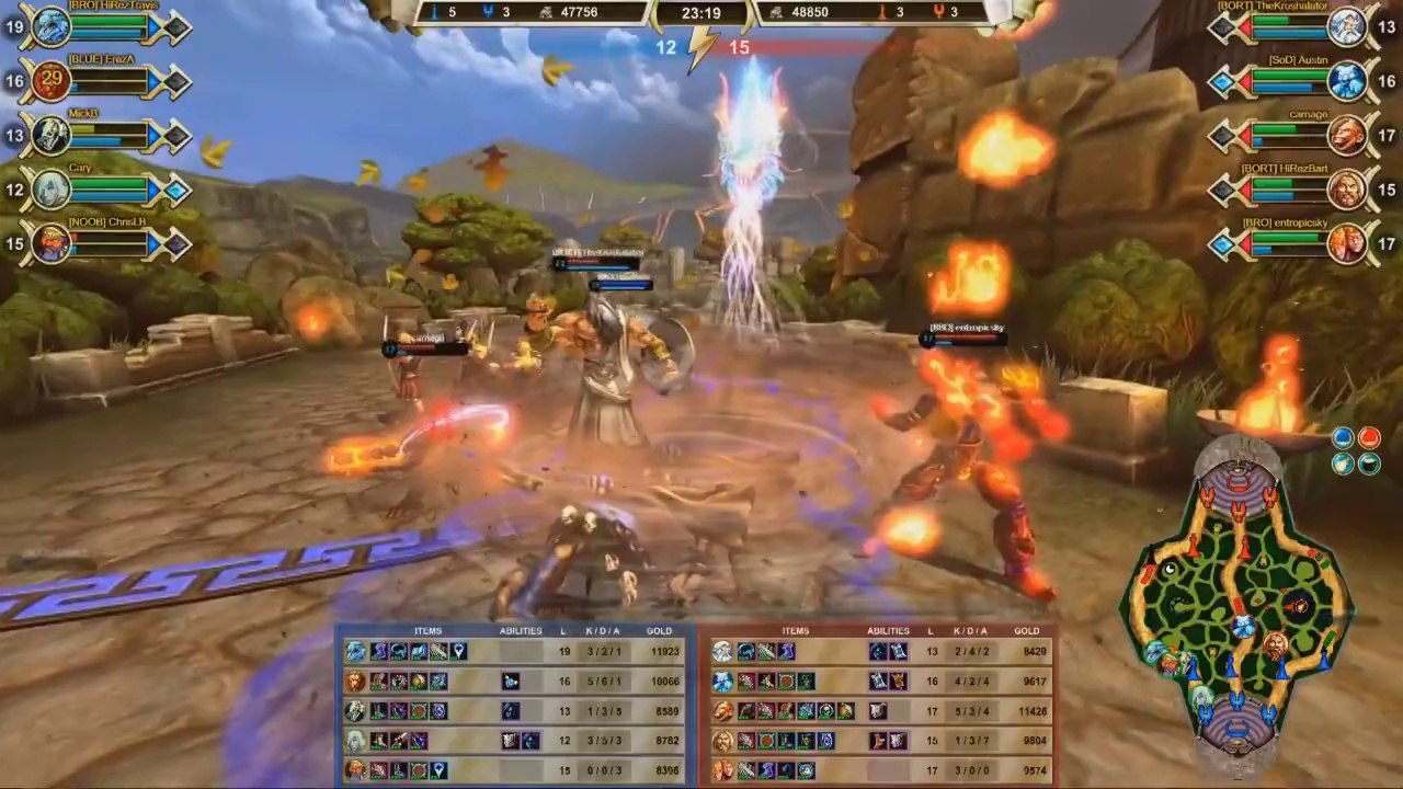 Smite - Open Bêta Gameplay