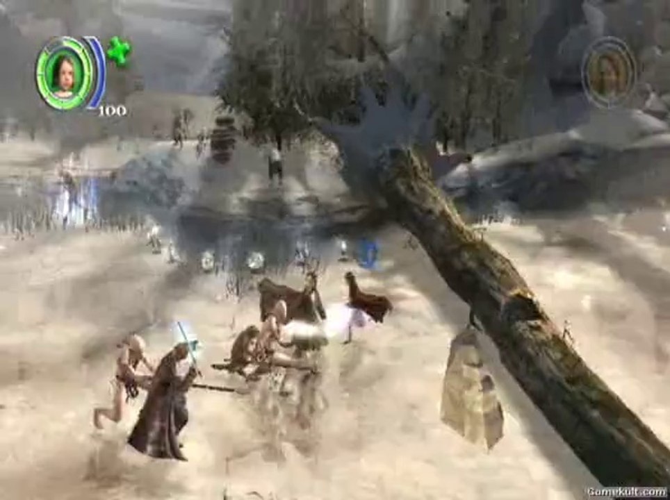 Le monde de Narnia - Chapitre 1 : Le Lion, la Sorcière et l'Armoire Magique - Enfants contre loups