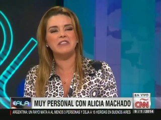 Alicia Machado revela que padeció de cáncer de mama