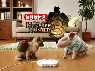 Monster Hunter G - Pub Japon #1