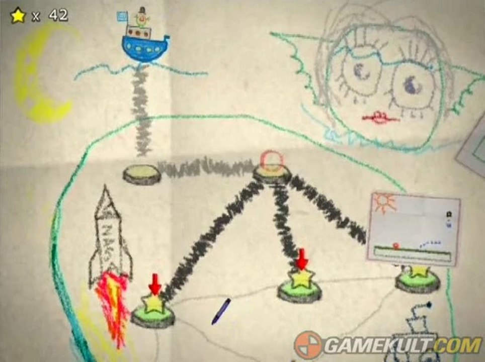 Crayon Physics Deluxe - Tchou tchou roquettes