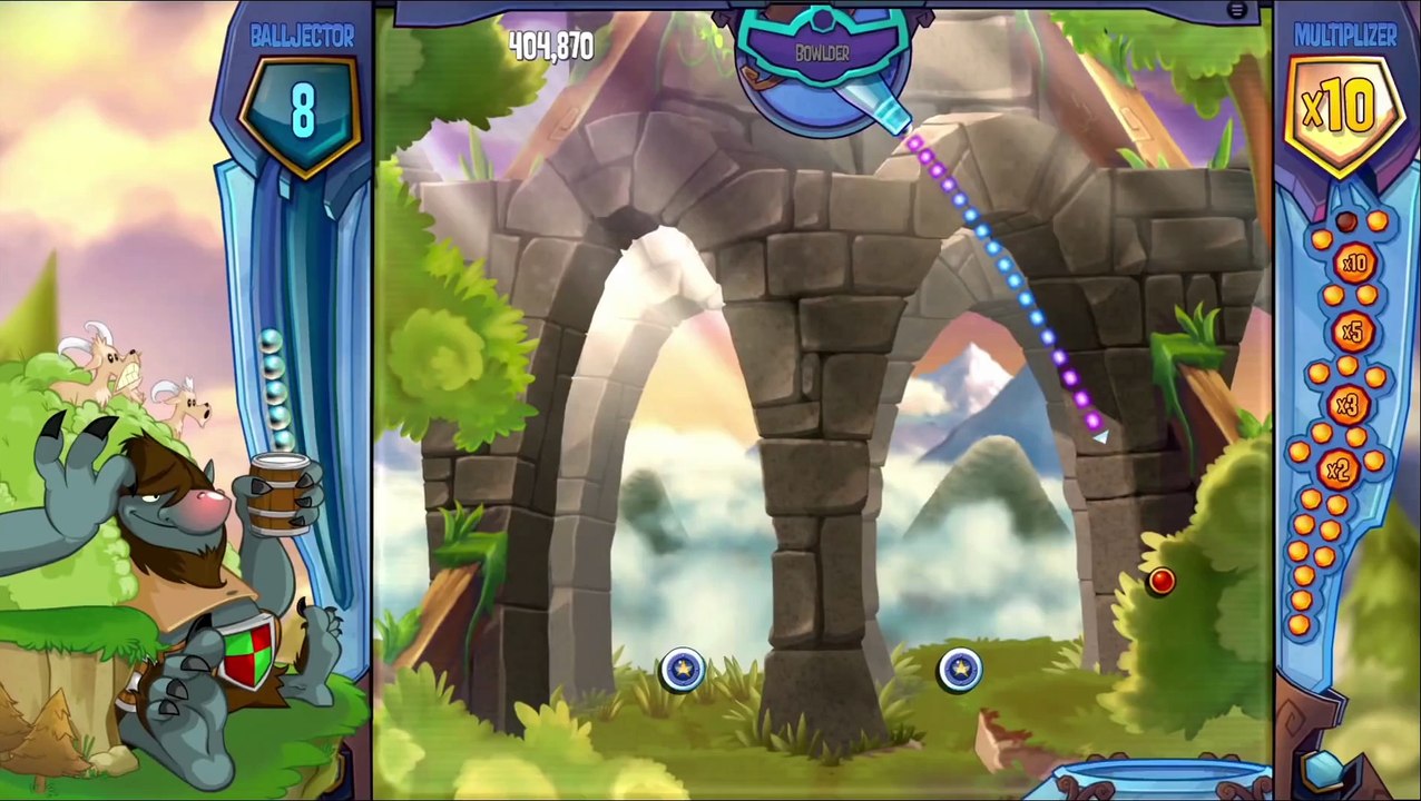 Peggle 2 - Master Jeffrey Gameplay