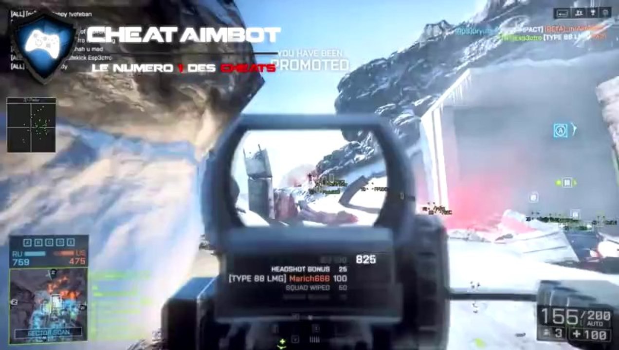 [Cheat-Aimbot] Battlefield 4 Aimbot Wallhack PS3 PS4 PC