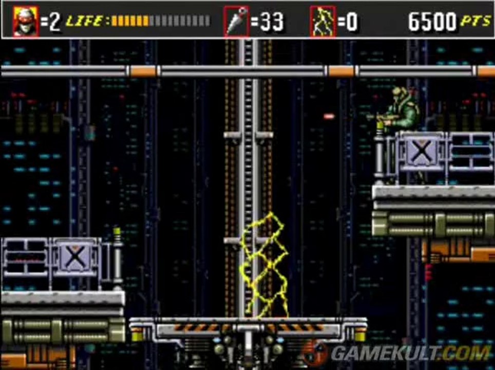 Sega Megadrive Collection - Un shinobi qui monte, qui monte...