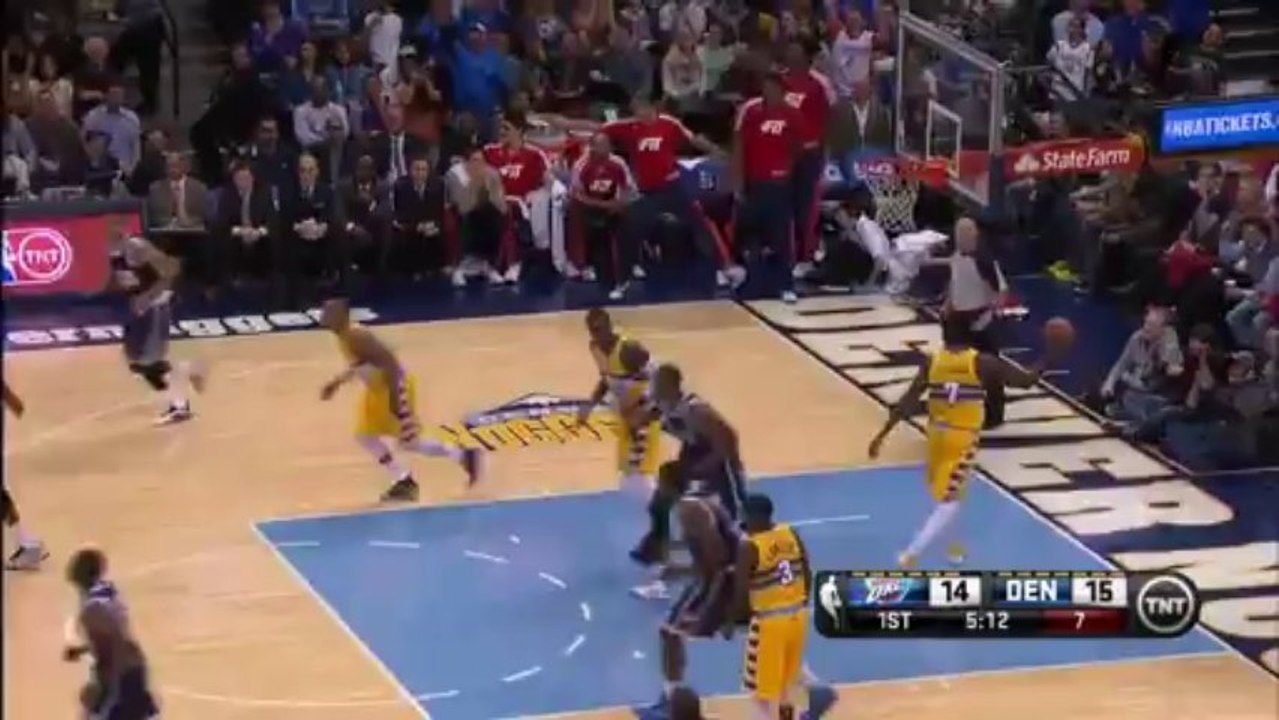 Durant Puts Faried on Skates