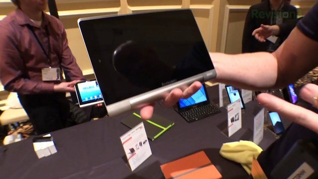 CES 2014: Lenovo Yoga Tablet - GeekBeat.TV