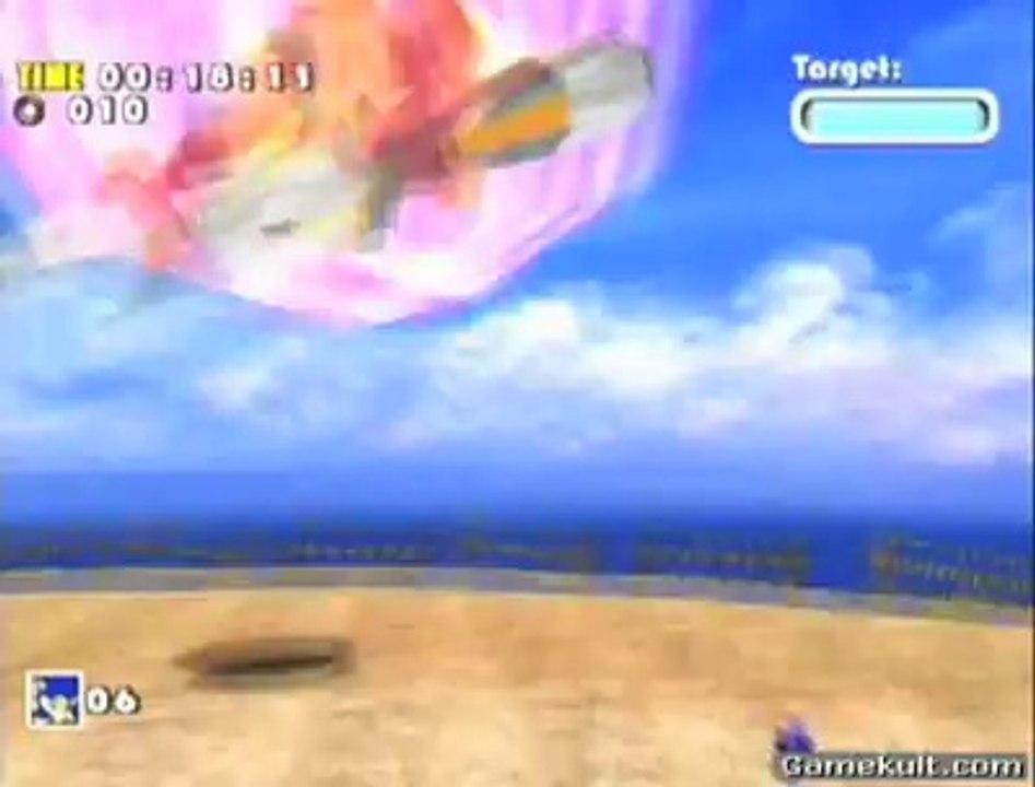 Sonic Adventure DX : Director's Cut - Premier boss : Eggman