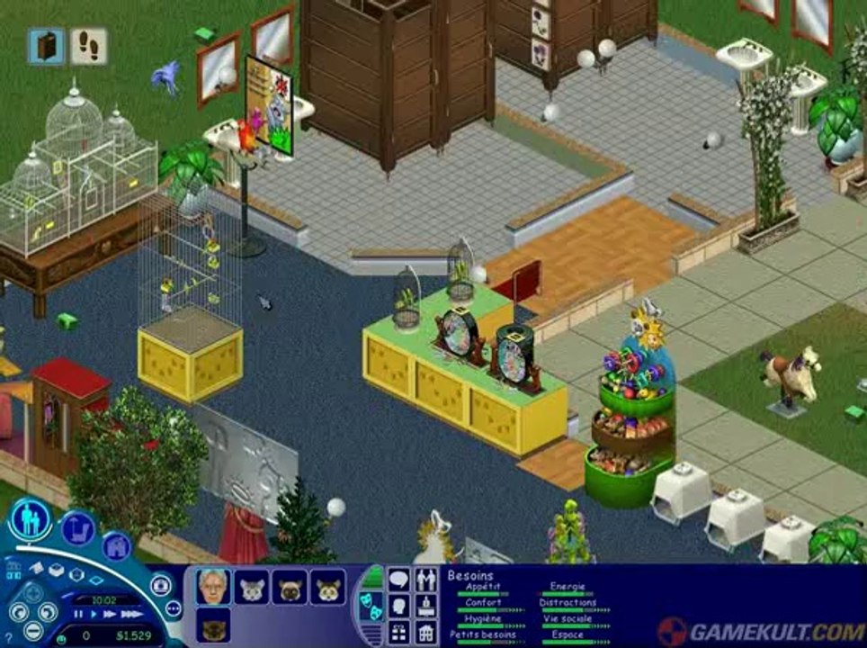 Les Sims : Entre Chiens et Chats - Visite à l'animalerie