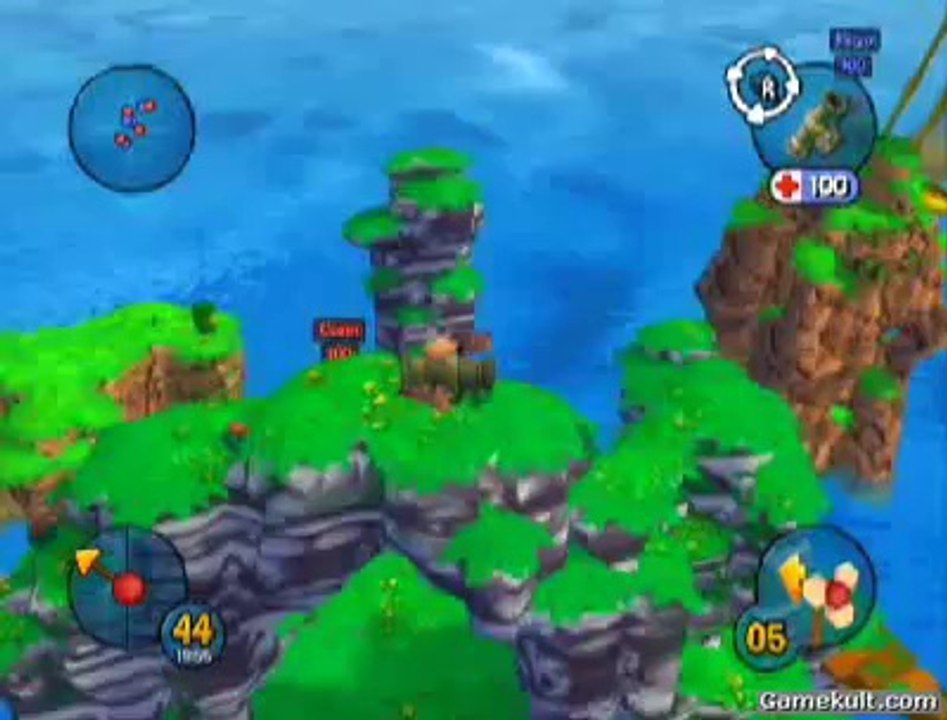 Worms 3D - Lancement d'un multi