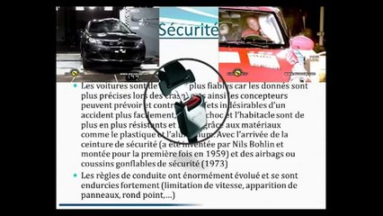 Exposer sur Evolution de l'Automobile (en Gros)