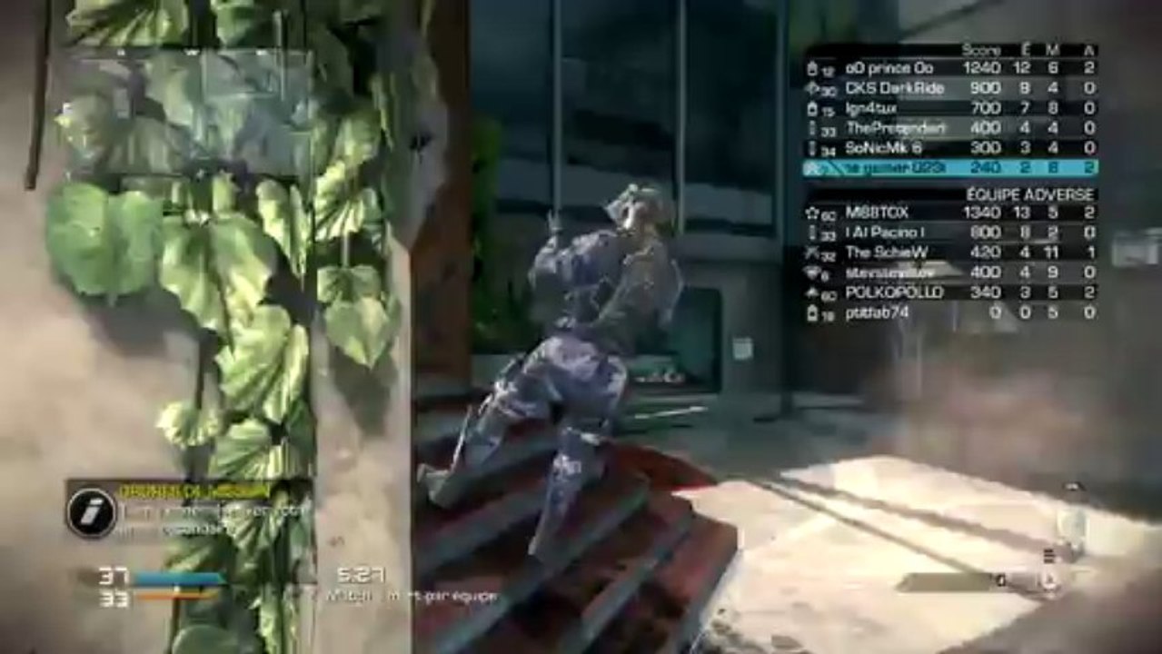 (thegamer) call of duty ghost version xbox one  MME sur stornfront