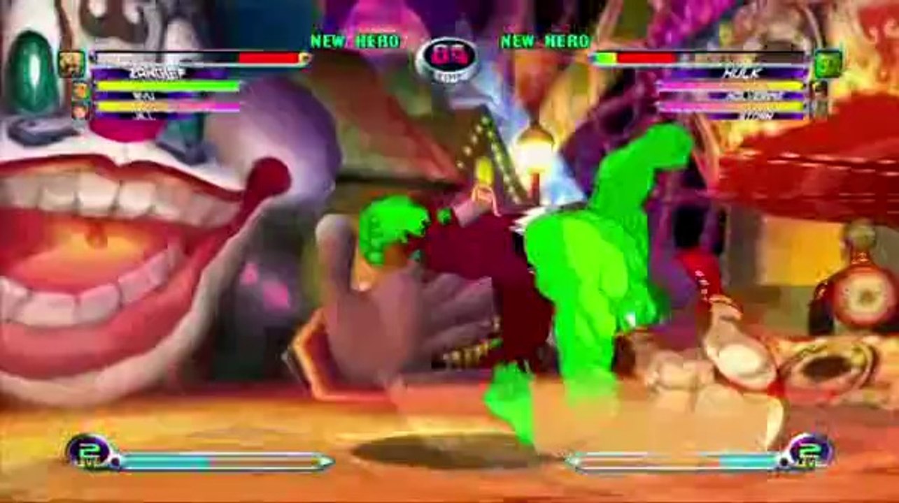 Marvel vs Capcom 2 - Iron Man VS Mega Man